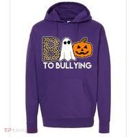 Boo To Bullying Awareness Halloween Hoodie thumb 0