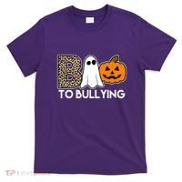 Boo To Bullying Awareness Halloween T-Shirt thumb 0