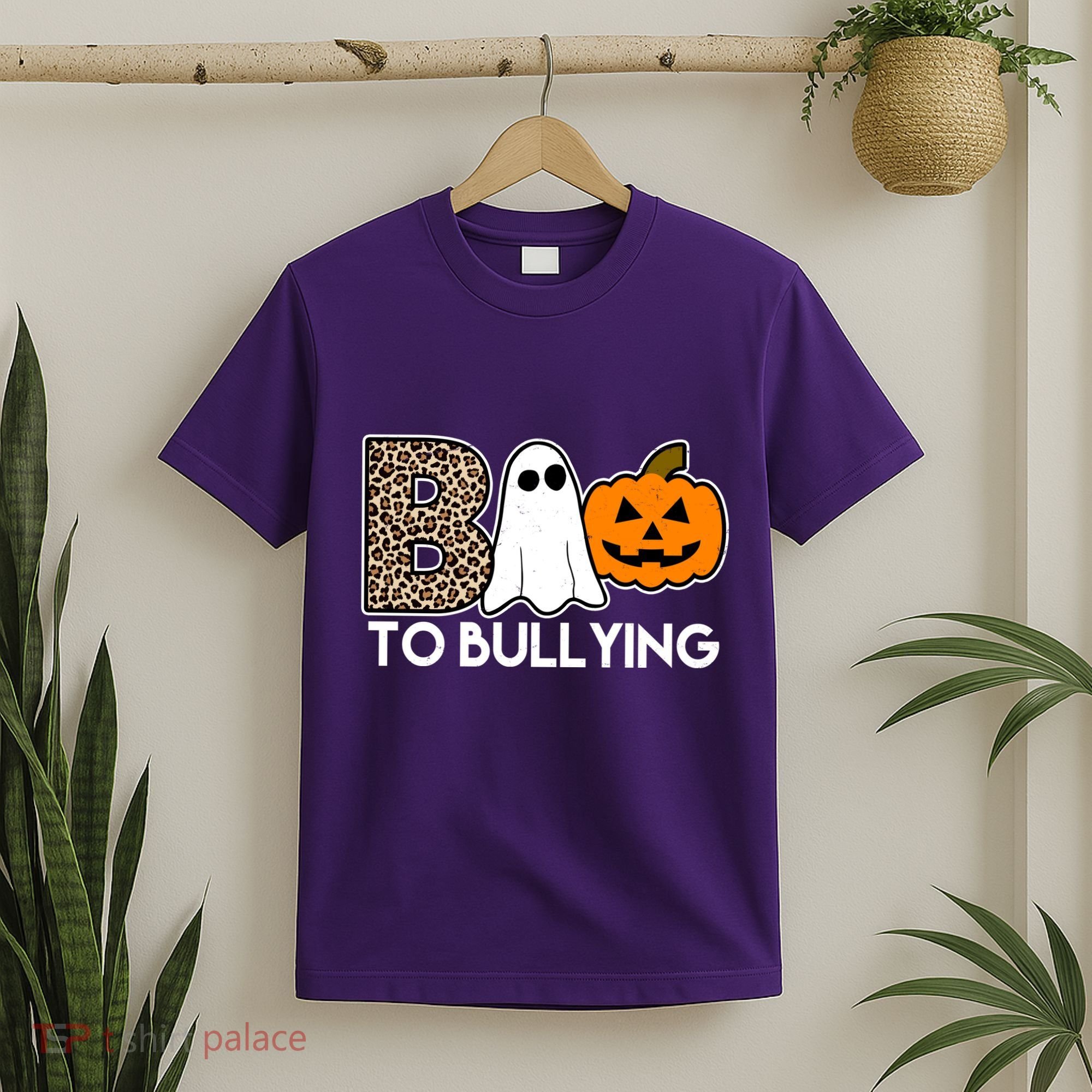 Boo To Bullying Awareness Halloween T-Shirt
