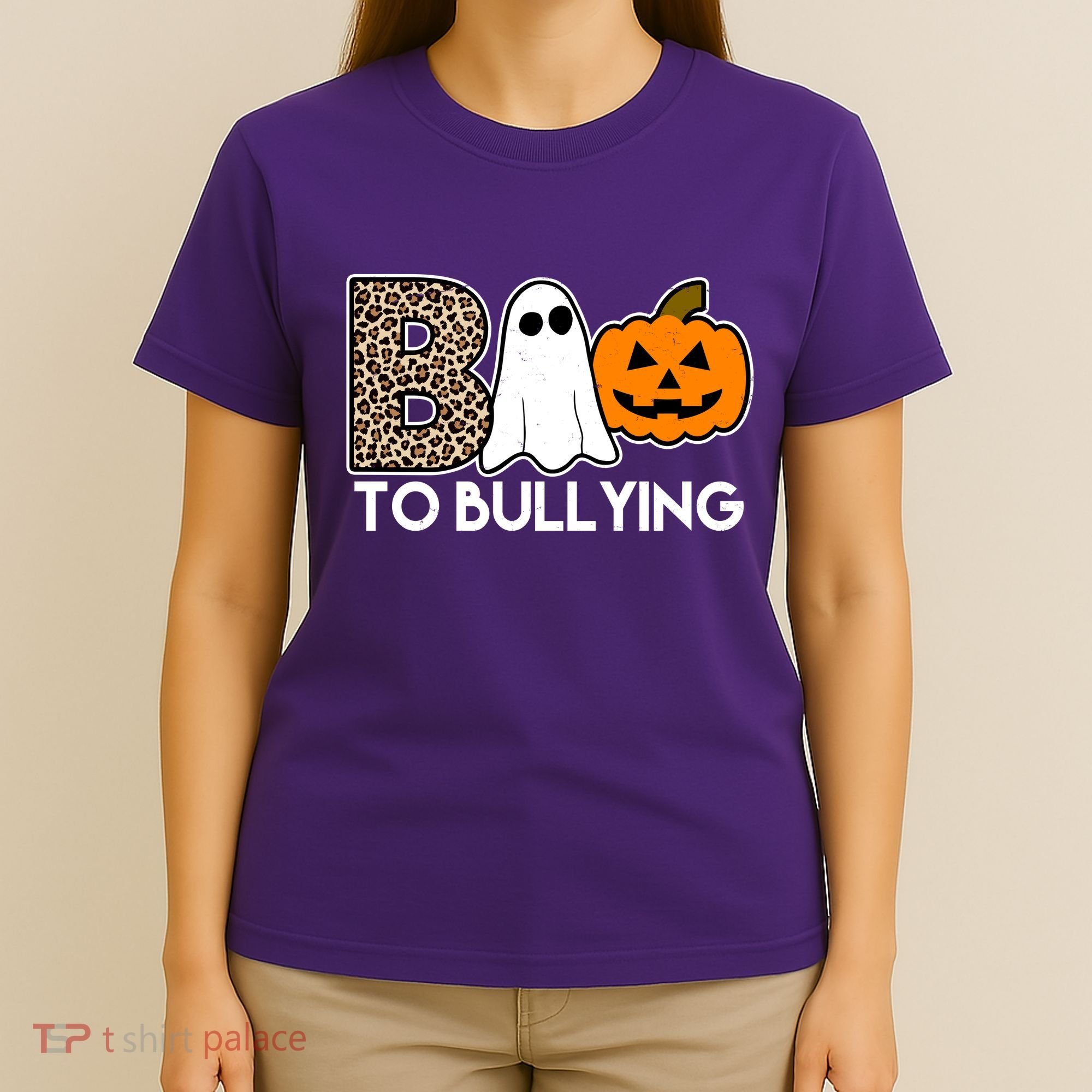 Boo To Bullying Awareness Halloween T-Shirt