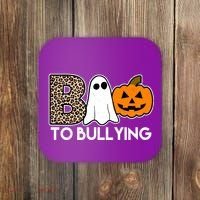 Boo To Bullying Awareness Halloween Coaster thumb 0