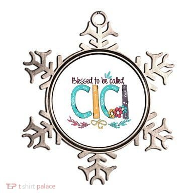 Blessed To Be Called Cici Colorful Grandma Ornament