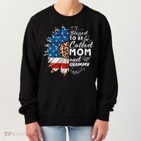 Blessed To Be Called Mom And Grammy Sunflower Women's Sweatshirt thumb 0