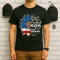 Blessed To Be Called Mom And Grammy Sunflower T-Shirt thumb 6