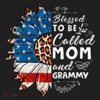 Blessed To Be Called Mom And Grammy Sunflower Beanie thumb 2