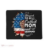 Blessed To Be Called Mom And Grammy Sunflower Mousepad thumb 0