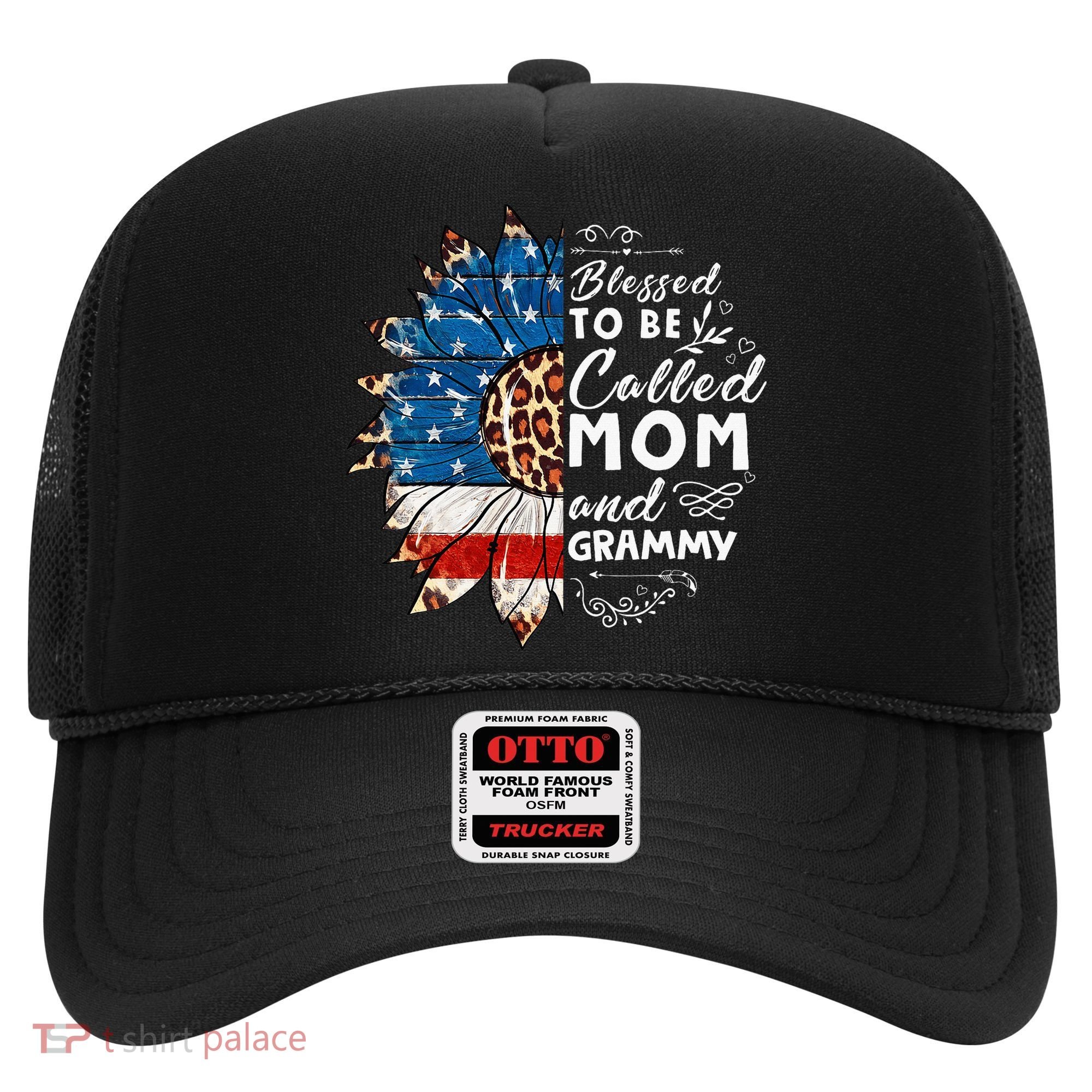 Blessed To Be Called Mom And Grammy Sunflower Hat