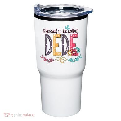 Blessed To Be Called Dede Colorful Grandma Tumbler