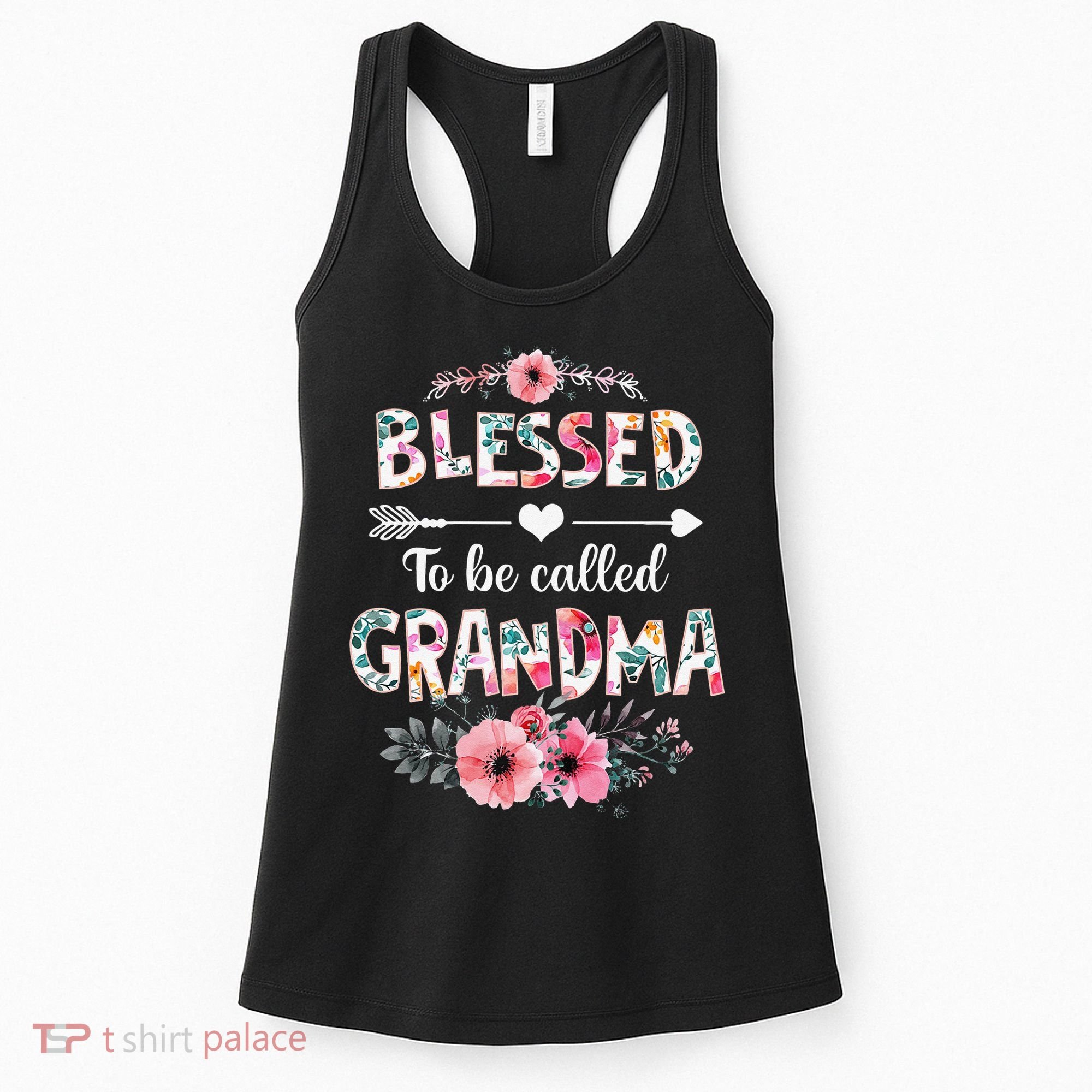 Blessed to be called Grandma Funny Grandma Mothers Day Women's Tank Top