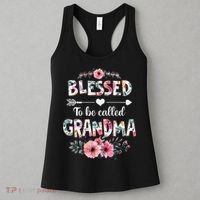 Blessed to be called Grandma Funny Grandma Mothers Day Women's Tank Top thumb 3
