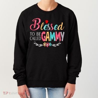 Blessed To Be Called Gammy Colorful Art Women's Sweatshirt