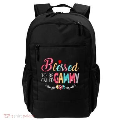 Blessed To Be Called Gammy Colorful Art Backpack