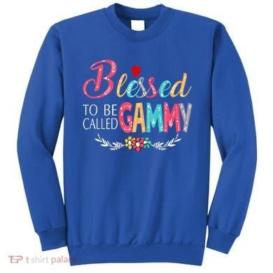 Blessed To Be Called Gammy Colorful Art Sweatshirt