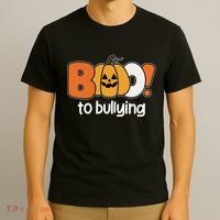 Boo To Bullying Anti Bullying Halloween T-Shirt thumb 3