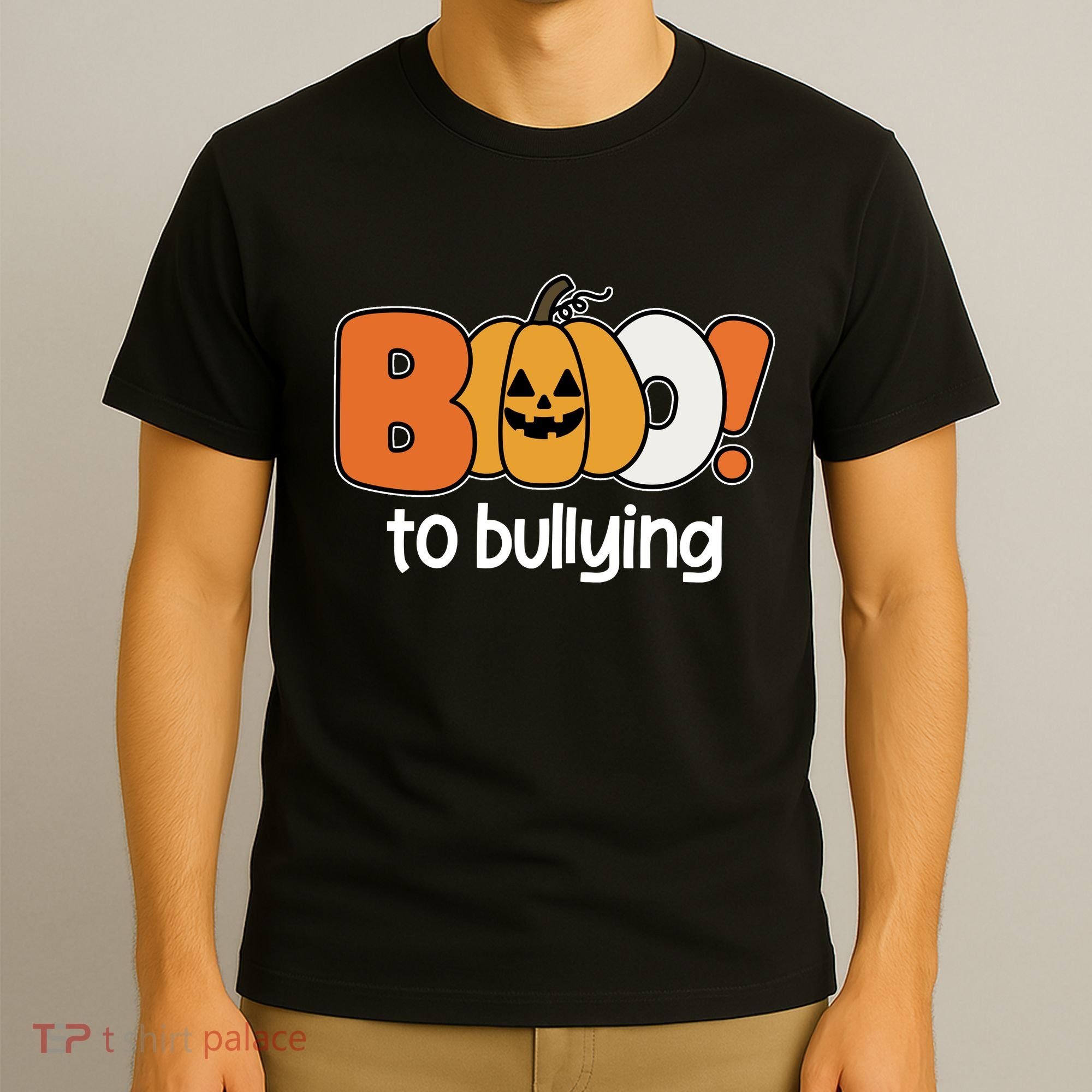 Boo To Bullying Anti Bullying Halloween T-Shirt