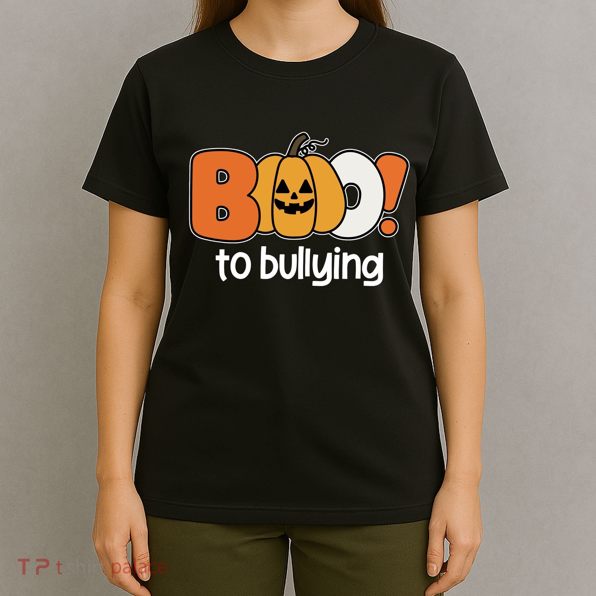 Boo To Bullying Anti Bullying Halloween T-Shirt