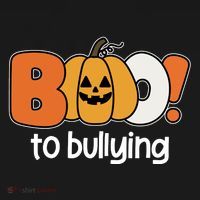 Boo To Bullying Anti Bullying Halloween T-Shirt thumb 7