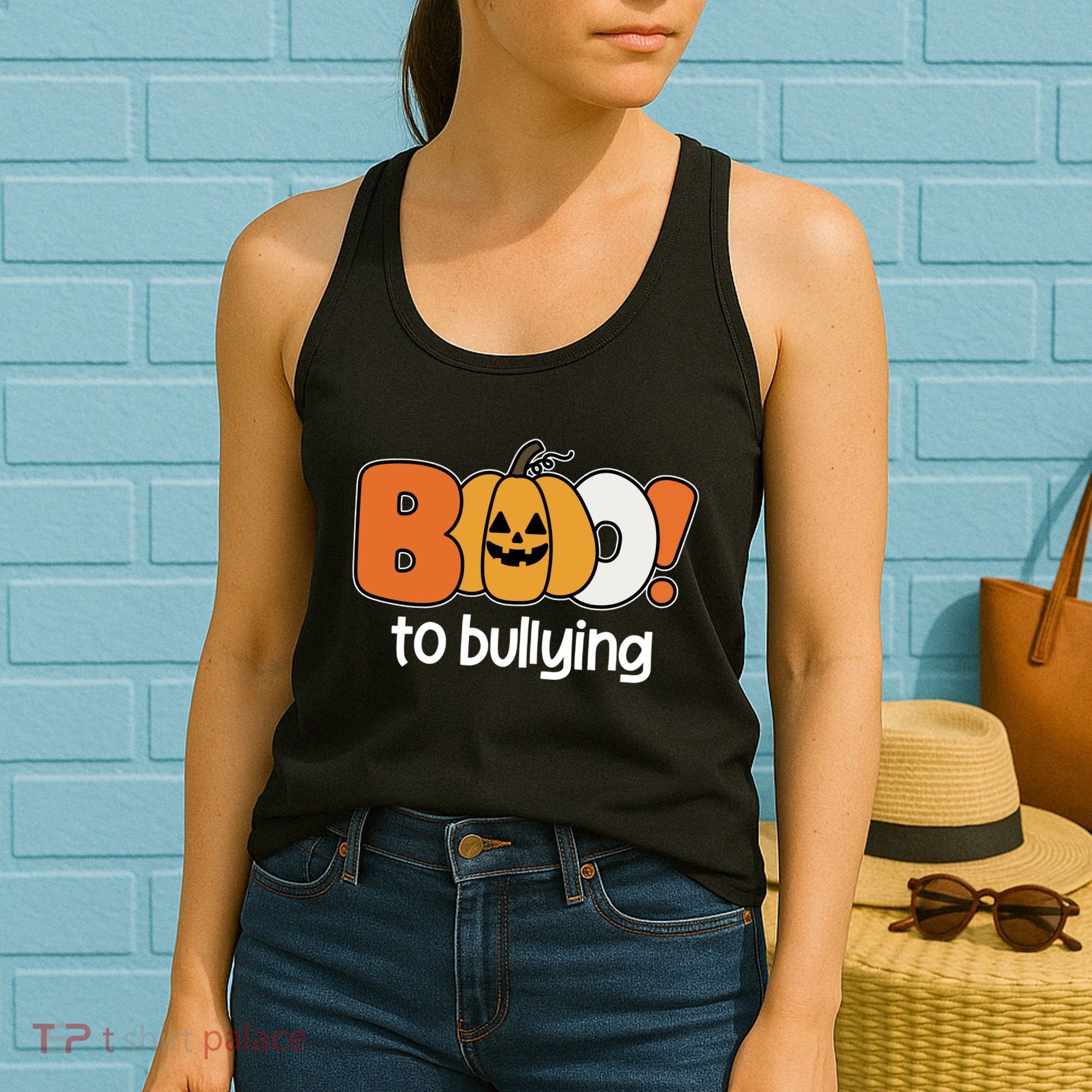Boo To Bullying Anti Bullying Halloween Women's Tank Top