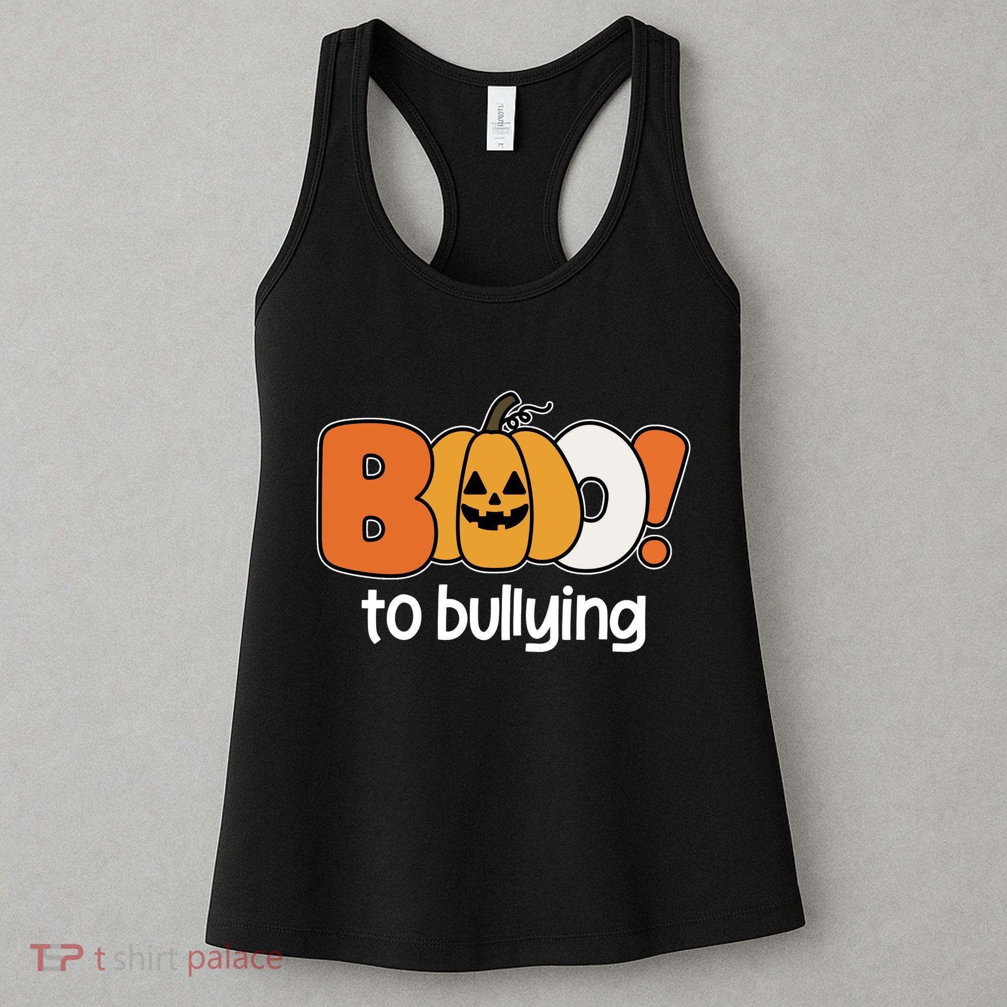 Boo To Bullying Anti Bullying Halloween Women's Tank Top