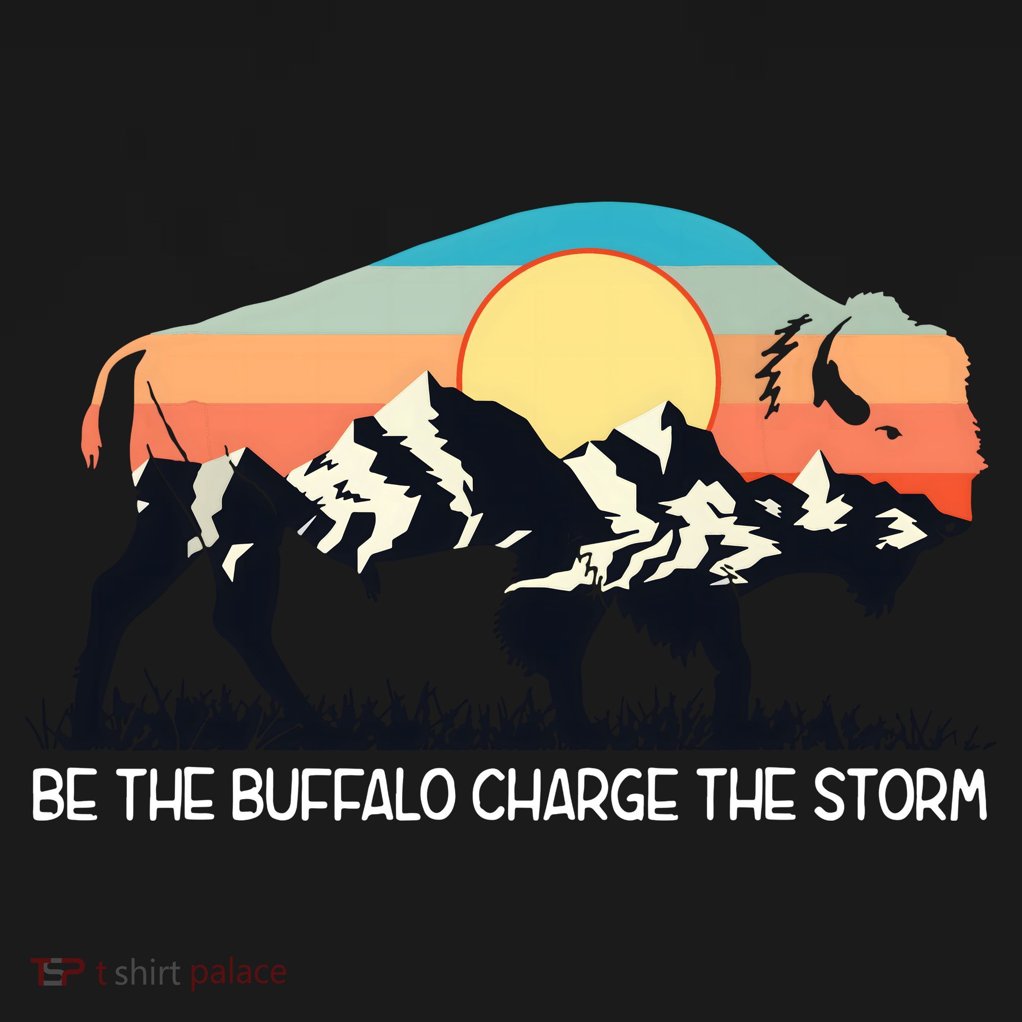 Be The Buffalo Charge The Storm Apron