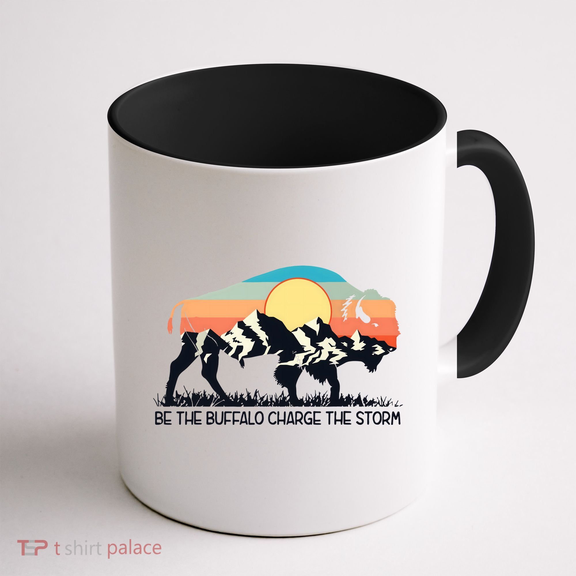 Be The Buffalo Charge The Storm Coffee Mug