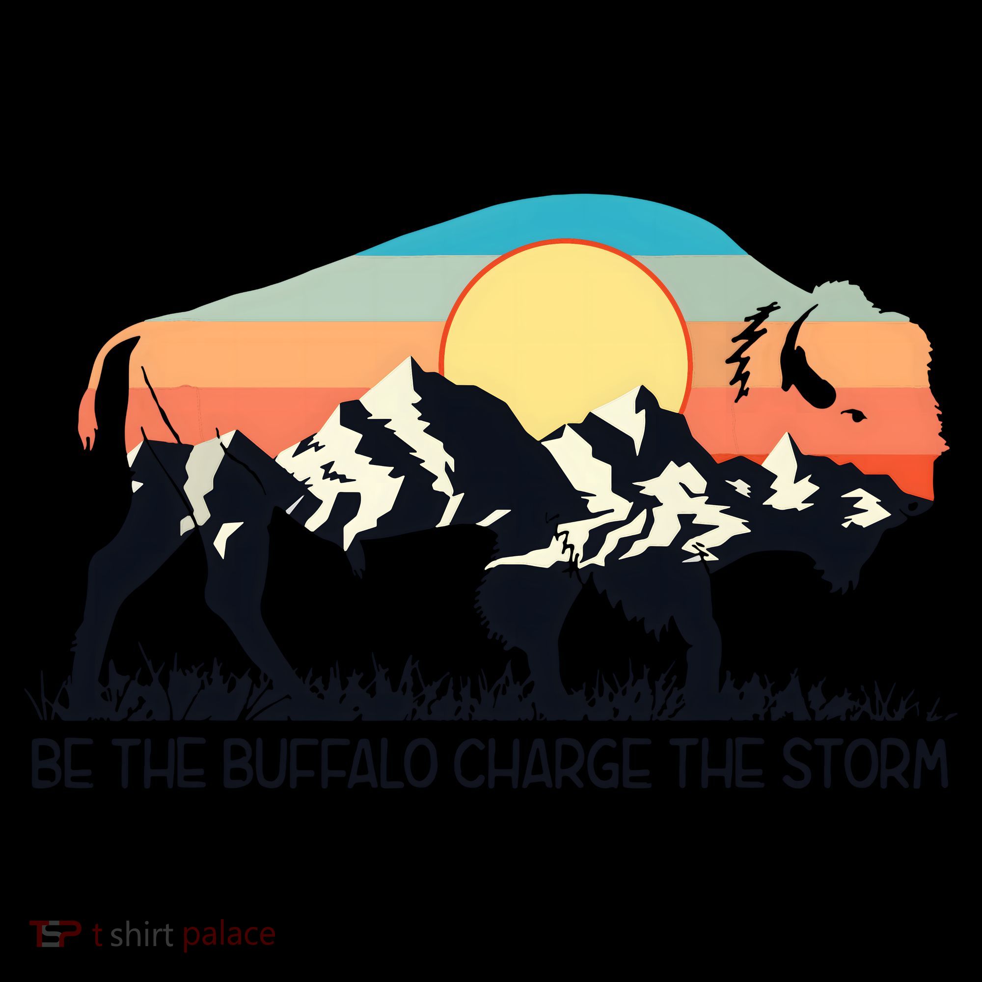 Be The Buffalo Charge The Storm Coffee Mug