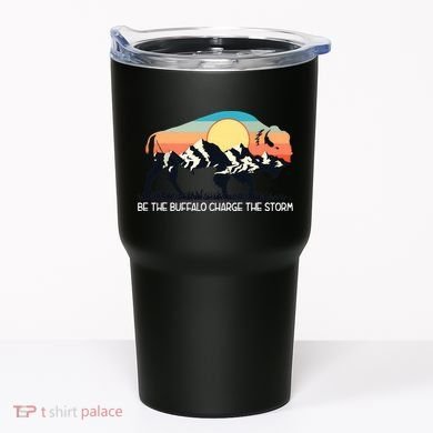 Be The Buffalo Charge The Storm Tumbler