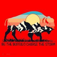 Be The Buffalo Charge The Storm Santa Hat thumb 1