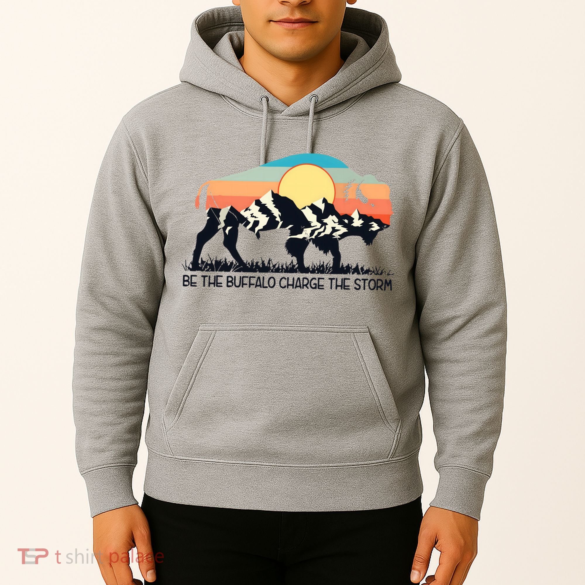 Be The Buffalo Charge The Storm Hoodie