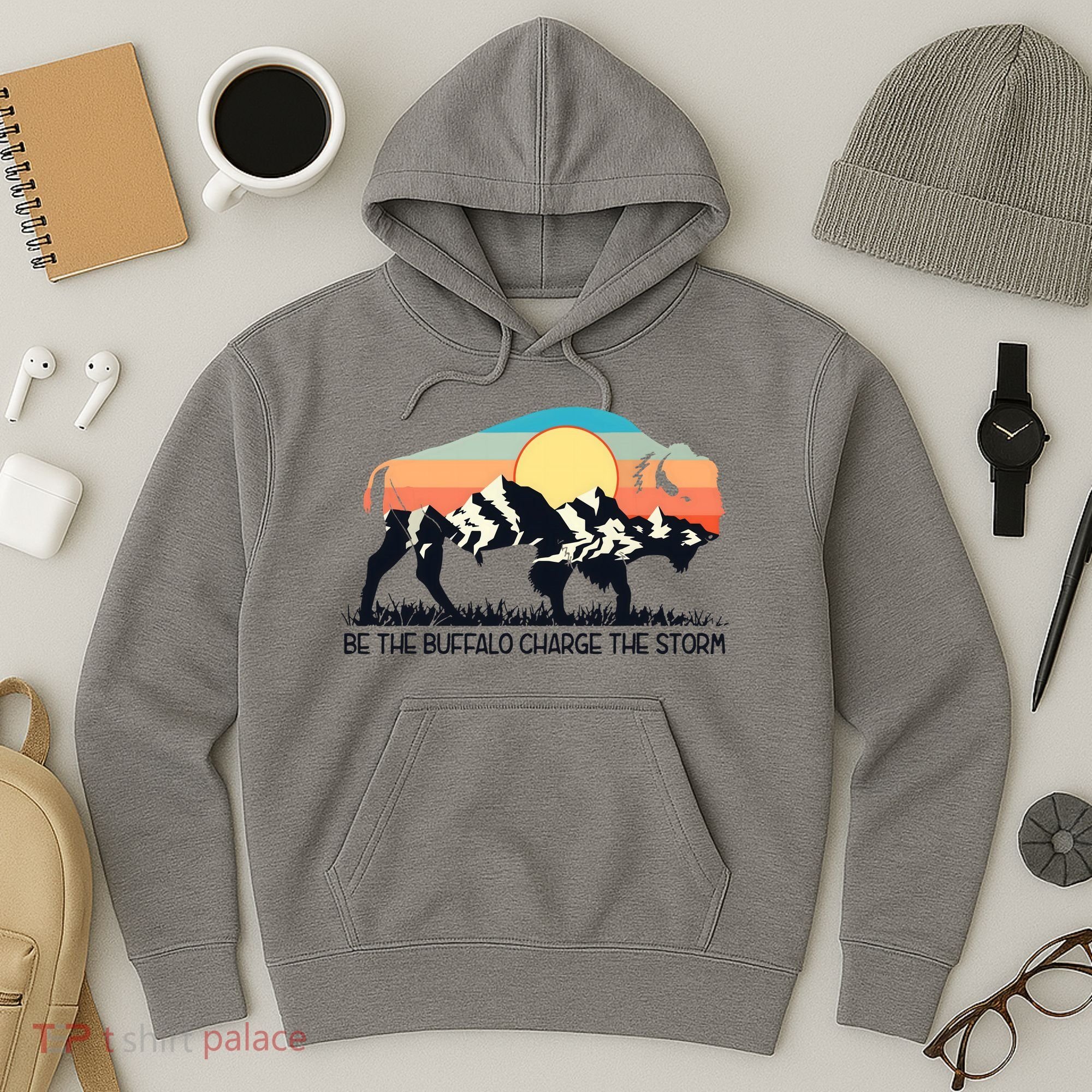 Be The Buffalo Charge The Storm Hoodie