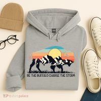 Be The Buffalo Charge The Storm Hoodie thumb 4