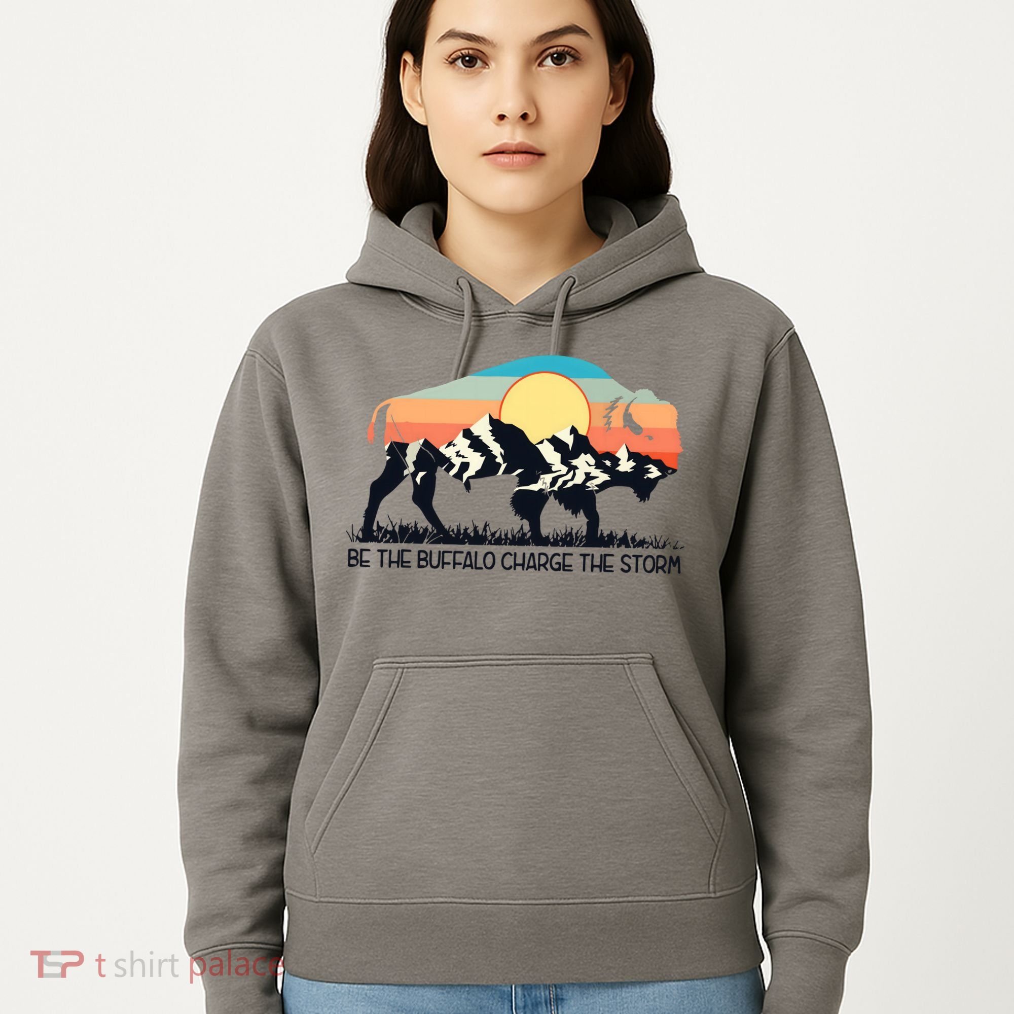 Be The Buffalo Charge The Storm Hoodie