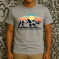 Be The Buffalo Charge The Storm T-Shirt thumb 3