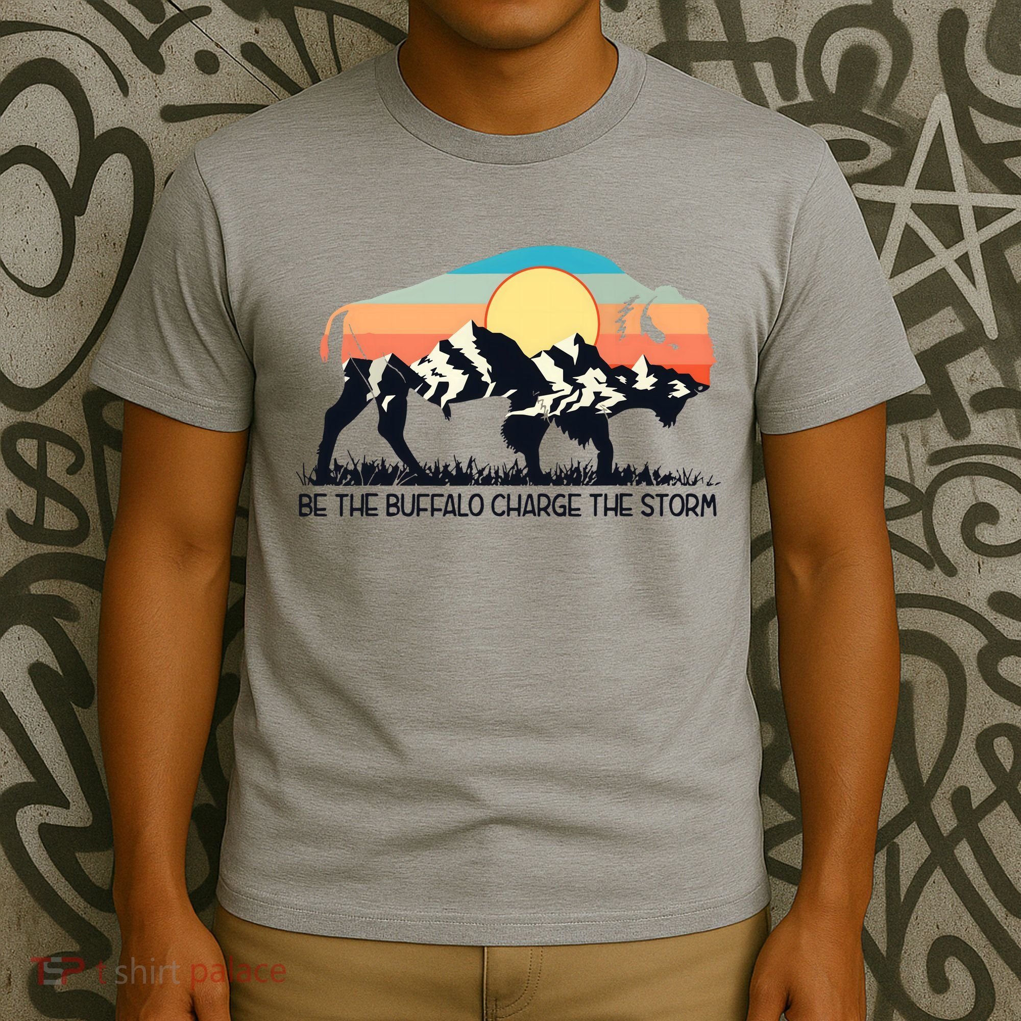 Be The Buffalo Charge The Storm T-Shirt