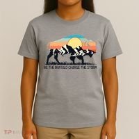 Be The Buffalo Charge The Storm T-Shirt thumb 4