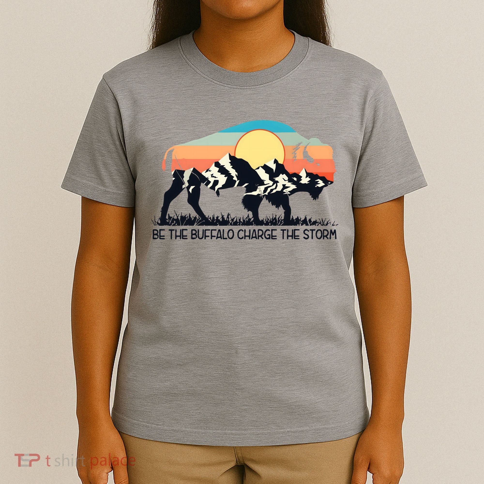 Be The Buffalo Charge The Storm T-Shirt