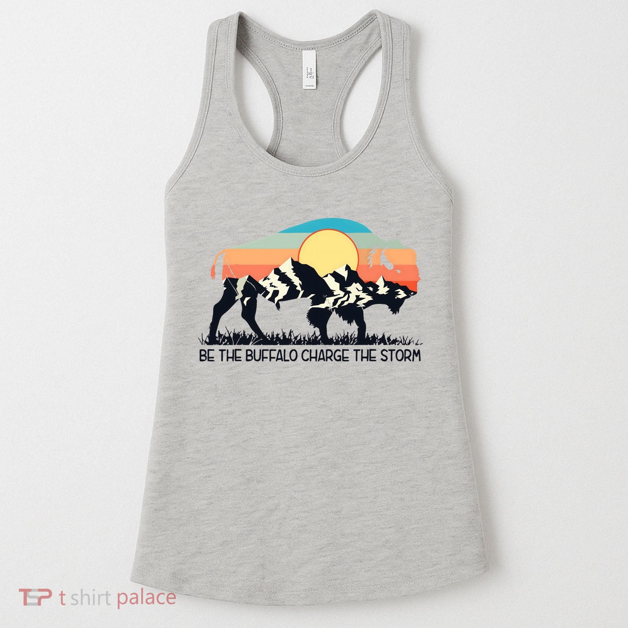 Be The Buffalo Charge The Storm Women's Tank Top