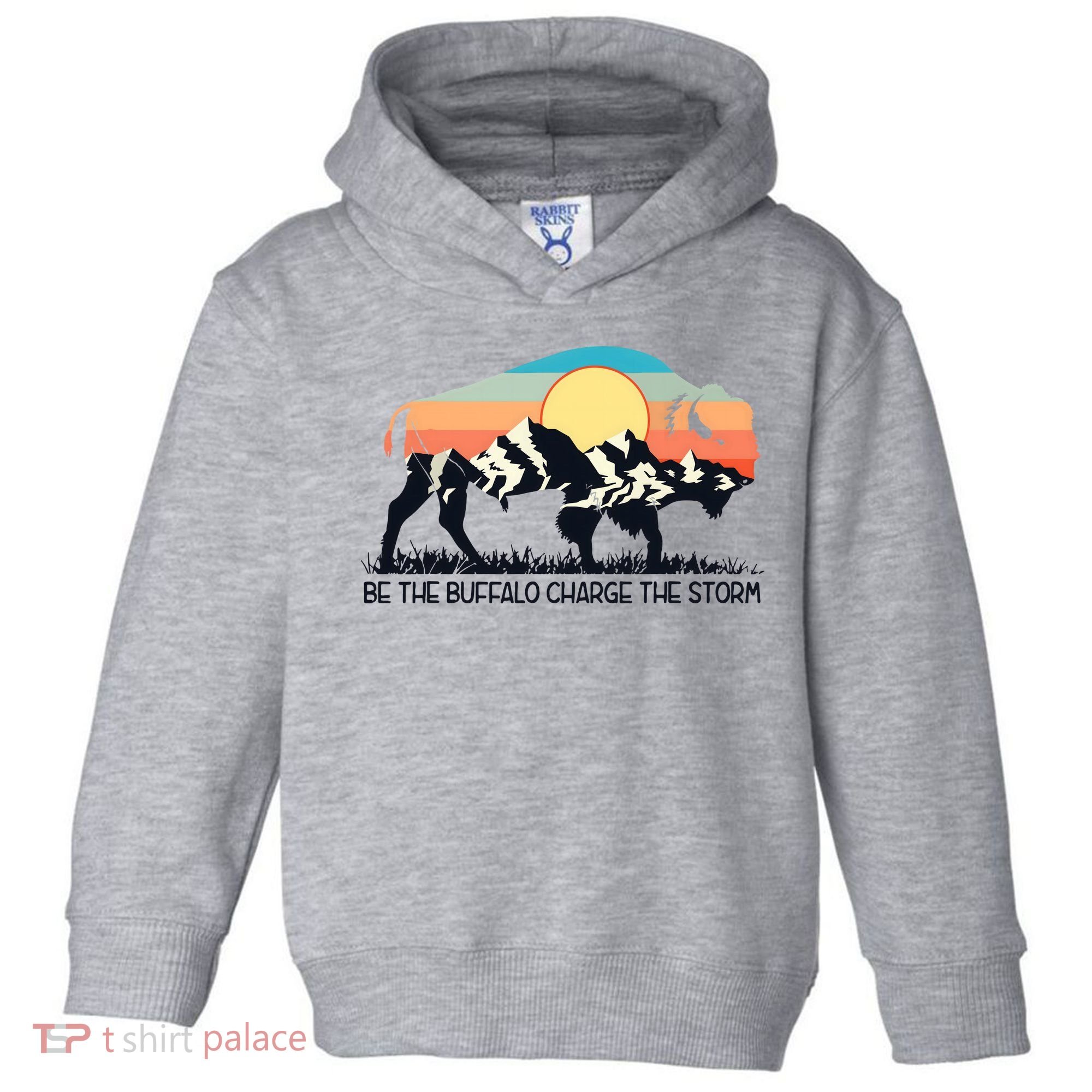 Be The Buffalo Charge The Storm Toddler Hoodie