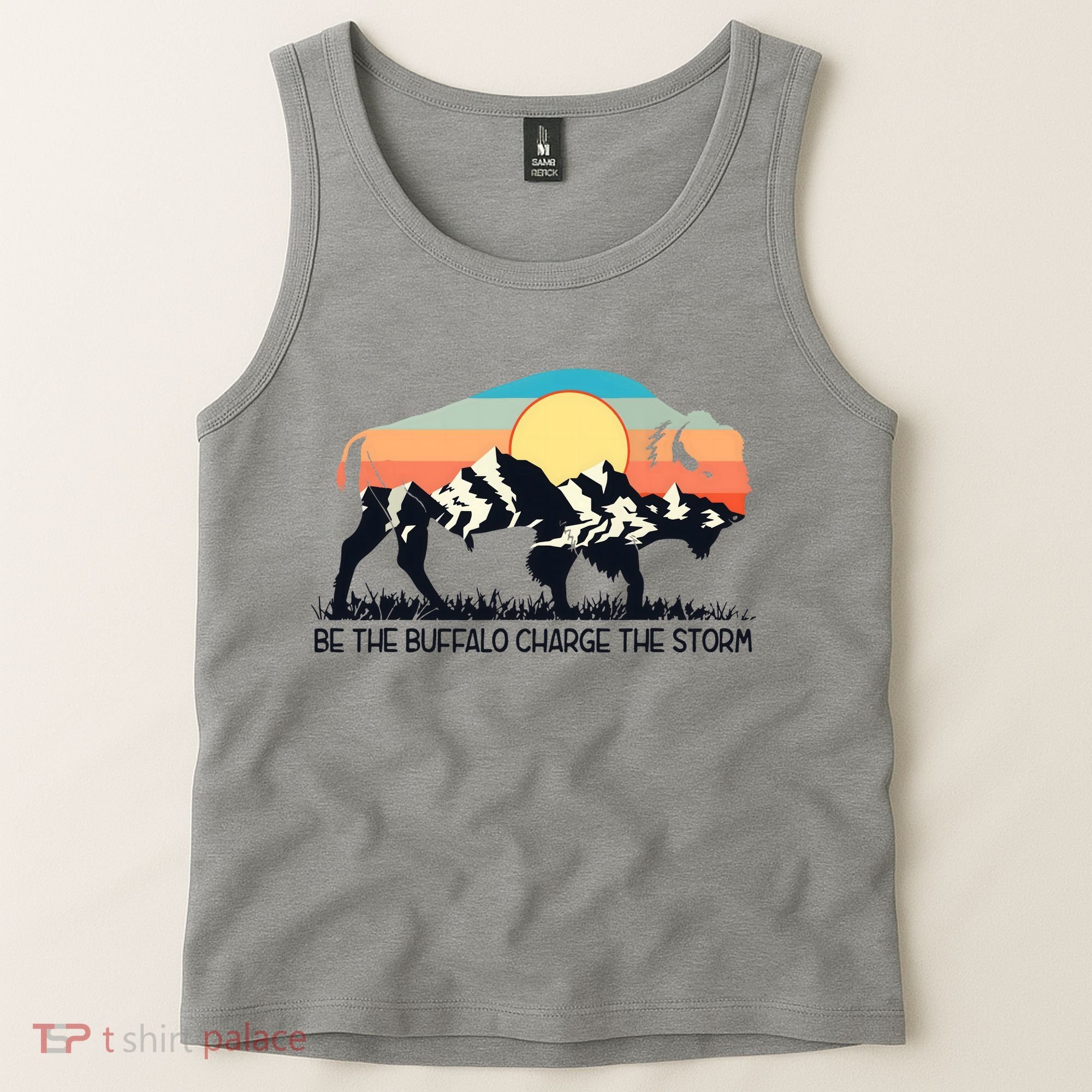 Be The Buffalo Charge The Storm Tank Top
