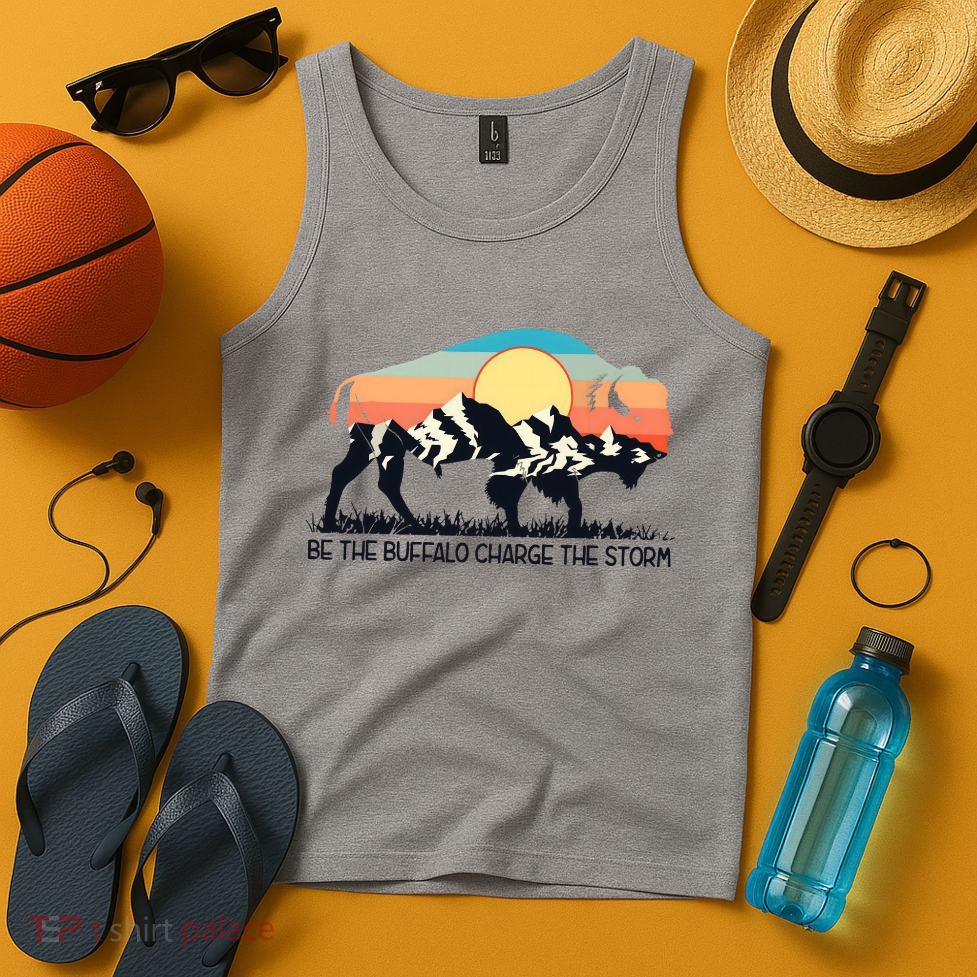 Be The Buffalo Charge The Storm Tank Top