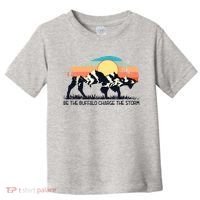 Be The Buffalo Charge The Storm Toddler T-Shirt thumb 0