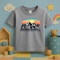 Be The Buffalo Charge The Storm Toddler T-Shirt thumb 3