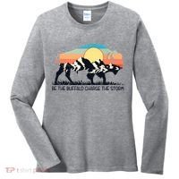 Be The Buffalo Charge The Storm Women's Long Sleeve Shirt thumb 0