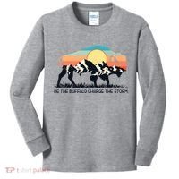 Be The Buffalo Charge The Storm Kids Long Sleeve Shirt thumb 0