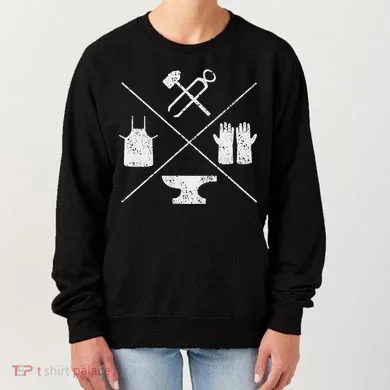 Blacksmithy Tools Blacksmithing Forging Blacksmith Women's Sweatshirt