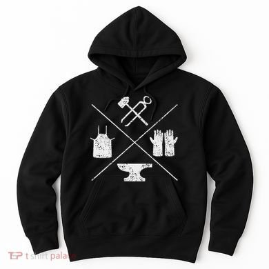 Blacksmithy Tools Blacksmithing Forging Blacksmith Hoodie