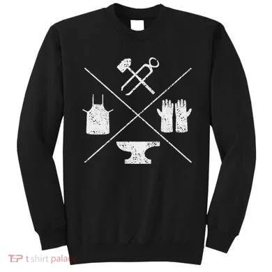 Blacksmithy Tools Blacksmithing Forging Blacksmith Sweatshirt