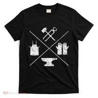 Blacksmithy Tools Blacksmithing Forging Blacksmith T-Shirt thumb 0