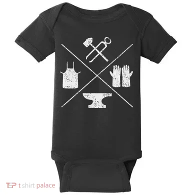 Blacksmithy Tools Blacksmithing Forging Blacksmith Baby Bodysuit