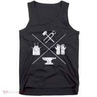 Blacksmithy Tools Blacksmithing Forging Blacksmith Tank Top thumb 0